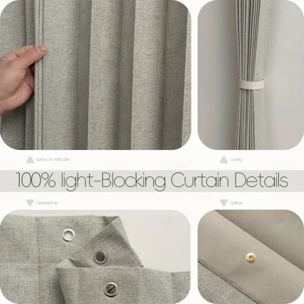 Kitchen Curtains Doorways Pleated Folding Curtain with Hooks Waterproof Fabric Doors Curtain for Closet and Room Divider 1 Panel