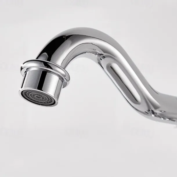 Kitchen faucet - Single Handle One Hole Electroplated Standard Spout Centerset Retro Vintage / Minimalist Kitchen Taps