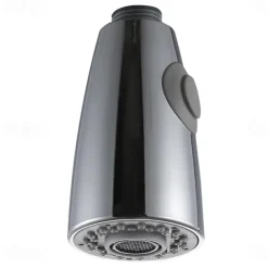 Kitchen Faucet Head Replacement Chrome, Pull Out Faucet Sprayer Head Nozzle Attachment Fittings Accessories, Aeration Spray Splash-proof Spout