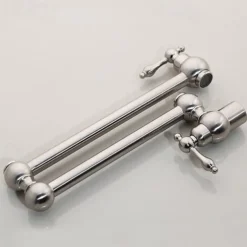 Kitchen Faucet,Kitchen Faucet,Wall Mounted Pot Filler,Brass Foldable Kitchen Tap