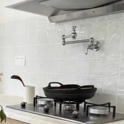 Kitchen Faucet,Kitchen Faucet,Wall Mounted Pot Filler,Brass Foldable Kitchen Tap