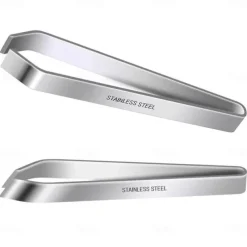 Kitchen Fish Bone Tweezers Stainless Steel Pincer Clip Puller Remover Fish Bone Plucking Clamp Kitchen Accessories