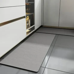 Kitchen Floor Mat Anti-Skid And Oil-Proof Wipe-Free Household Water-Absorbing Oil-Absorbing Floor Mat Waterproof And Oil-Proof Carpet Anti-Dirty Mat