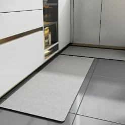 Kitchen Floor Mat Anti-Skid And Oil-Proof Wipe-Free Household Water-Absorbing Oil-Absorbing Floor Mat Waterproof And Oil-Proof Carpet Anti-Dirty Mat