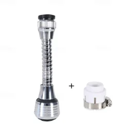 Kitchen Gadgets Faucet Aerator 2 Modes 360 Degree Adjustable Water Filter Diffuser Water Saving Nozzle Faucet Connector Shower