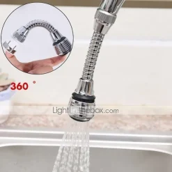Kitchen Gadgets Faucet Aerator 2 Modes 360 Degree Adjustable Water Filter Diffuser Water Saving Nozzle Faucet Connector Shower