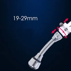 Kitchen Gadgets Faucet Aerator 2 Modes 360 Degree Adjustable Water Filter Diffuser Water Saving Nozzle Faucet Connector Shower
