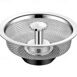 Kitchen Sink Filter Stainless Steel Sink Sewer Mesh Strainers Kitchen Tools Bathroom Floor Drains Hair Catcher Waste Plug Filter