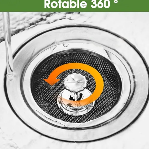 Kitchen Sink Filter Stainless Steel Sink Sewer Mesh Strainers Kitchen Tools Bathroom Floor Drains Hair Catcher Waste Plug Filter