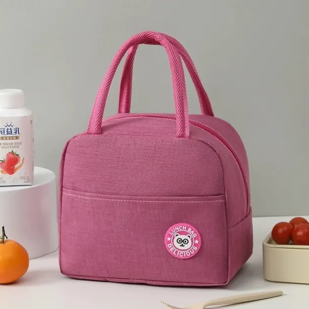 Labeling Meal Bag Small Lunch Box Bag Portable Office Lunch Bag Insulated Lunch Box Bag Oxford Cloth Insulated Bag