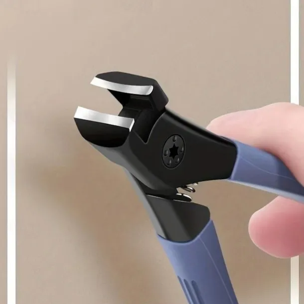 Labor Saving Nail Clippers, Wide Jaws Sharp Nail Clippers, Stainless Steel Nail Clippers For Thick And Hard Fingernail And Toenail