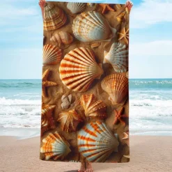 Landscape Beach Towel,Beach Towels for Travel, Quick Dry Towel for Swimmers Sand Proof Beach Towels for Women Men Girls Kids, Cool Pool Towels Beach Accessories Absorbent Towel