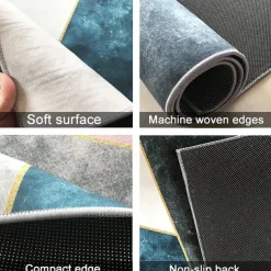 Landscape Forest Cave Doormat Floor Mats Washable Rugs Kitchen Mat Non-Slip Oil Proof Rug Indoor Outdoor Mat Bedroom Decor Bathroom Mat Entrance Rug