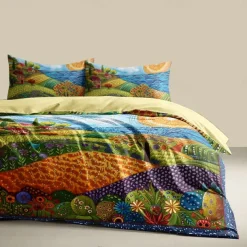 Landscape Pattern Duvet Cover Set Set Soft 3-Piece Luxury Cotton Bedding Set Home Decor Gift Twin Full King Queen Size Duvet Cover
