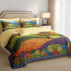 Landscape Pattern Duvet Cover Set Set Soft 3-Piece Luxury Cotton Bedding Set Home Decor Gift Twin Full King Queen Size Duvet Cover