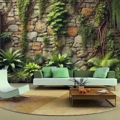 Landscape Plants Hanging Tapestry Wall Art Large Tapestry Mural Decor Photograph Backdrop Blanket Curtain Home Bedroom Living Room Decoration