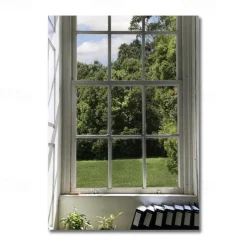 Landscape Wall Art Canvas The Window Modern Art Landscape Home Decoration Décor Rolled Canvas No Frame Unframed
