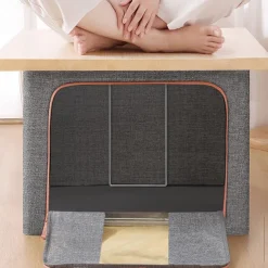 Large Capacity Clothes Storage Box Foldable Dustproof Closet Organizer Oxford Cloth Luggage Blanket Quilt Sorting Bag