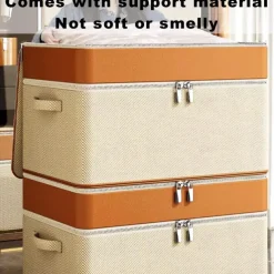 Large Capacity Storage Bags,storage For Clothes,Portable Closet Storage Box With Reinforced Handles,Multi-purpose Household Storage Bag,for Comforters Bedding