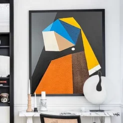 Large handmade Abstract Colorful Figurative Paintings On Canvas handmade Luxury Painting Picasso Style oil painting wall Art Textured Oil Acrylic Painting Wall Decor