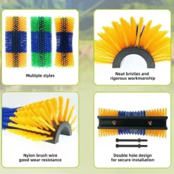 Large Size Hair Removal Brush For Horse Stable And Pasture, Horse Brushes Full Massage Grooming Brush For Horse