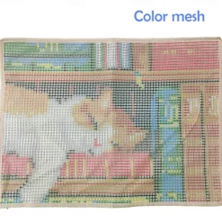 Latch Hook Kit DIY Bathroom Rug Craft Kit Crochet Yarn Pillow Kit for Beginners Handcraft Printed Mats Embroidery Set for Adults Mother's Day Gifts