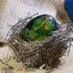 Lava Dragon Egg, Dream Crystal Transparent Dragon Egg, Dragon Egg Crystal, Dragon Statue Decor, Crystal Transparent Lava Dragon Egg Resin Handmade Sculpture Ornaments Souvenir