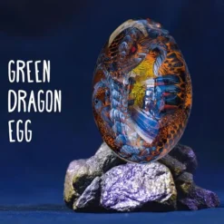 Lava Dragon Egg, Dream Crystal Transparent Dragon Egg, Dragon Egg Crystal, Dragon Statue Decor, Crystal Transparent Lava Dragon Egg Resin Handmade Sculpture Ornaments Souvenir