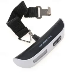 110lb/50kg Digital Handheld Luggage Hanging Baggage Scale With Backlight LCD Display