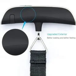 110lb/50kg Digital Handheld Luggage Hanging Baggage Scale With Backlight LCD Display