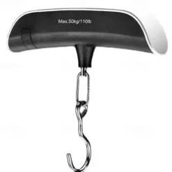 110lb/50kg Digital Handheld Luggage Hanging Baggage Scale With Backlight LCD Display