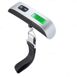 110lb/50kg Digital Handheld Luggage Hanging Baggage Scale With Backlight LCD Display