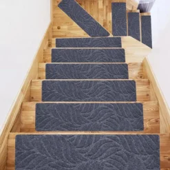 Leaf Carpet Stair Treads for Wooden Steps Stairs Carpet Tape Peel and Stick with Double Adhesive Tape