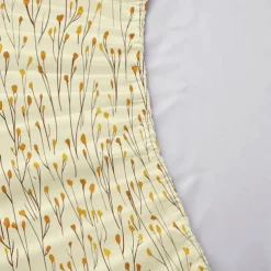 Leaves Pattern Fitted Sheet Set 100% Cotton Ultra Soft Breathable Silky Bed Sheets Deep Pocket Bedding Sheets 3 Piece Queen King Size