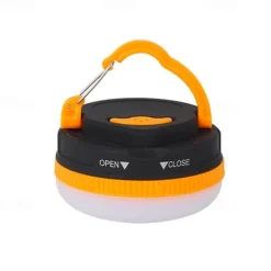 LED Camping Lantern Hanging Tent Light Outdoor Portable 5W Mini Electric Lantern Flashlight for Camping Hiking Fishing Hurricane Emergency