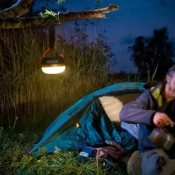 LED Camping Lantern Hanging Tent Light Outdoor Portable 5W Mini Electric Lantern Flashlight for Camping Hiking Fishing Hurricane Emergency