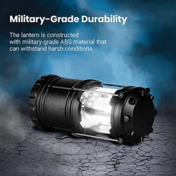 LED Camping Lantern 30leds Outdoor Light Folding Portable Battery Powered LED Camping Tent Light for Outdoor Activities Camping Party Hiking Hurricane Emergency Power Outage Survival Kit