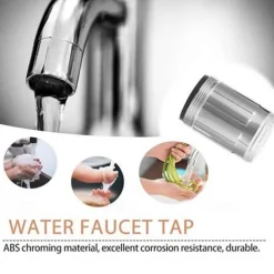 LED Light Water Faucet Tap Heads Temperature Sensor RGB Glow LED Shower Stream Bathroom Shower faucet 3 Color Changing