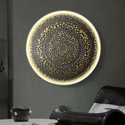 Led Painting Indoor Creative Modern Nordic Style Indoor Wall Lights Bedroom Dining Room Metal Wall Light IP20 110-120V 220-240V