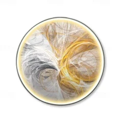 Led PaintingIndoor Creative Modern Nordic Style Indoor Wall Lights Bedroom Dining Room Metal Wall Light IP20 110-120V 220-240V