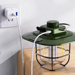 LED Retro Outdoor Camping Lights LED Tent Lights Horse Lantern Smart Rechargeable Portable Lights for Outdoor Hiking Camping Home