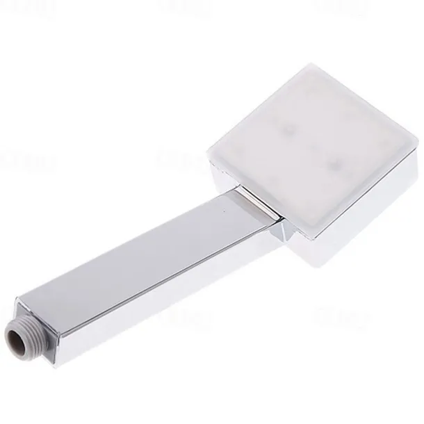 LED Shower Head Color Changing 2 Water Mode 7 Color Glow Light Automatically Changing Handheld Showerhead