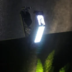 LED Solar Garden Light Outdoor Clip-on Motion Sensing Light IP65 Waterproof Camping Light for Fence Deck Wall Camping Tent Patio