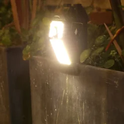 LED Solar Garden Light Outdoor Clip-on Motion Sensing Light IP65 Waterproof Camping Light for Fence Deck Wall Camping Tent Patio