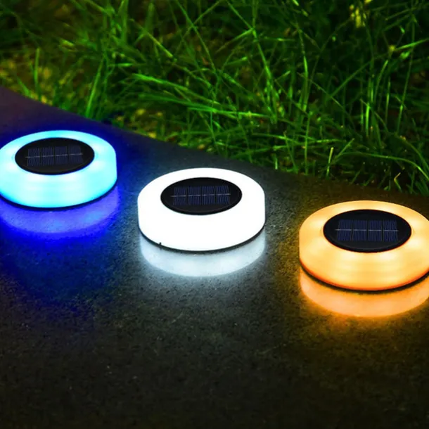 LED Solar Grounded Light Solar Power Buried Lights Garden Outdoor PathWay Floor Light Yard Fence Under Ground Stairs Decking Light