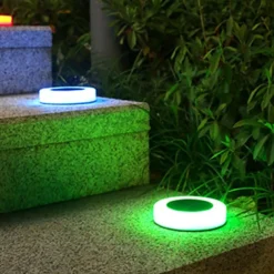 LED Solar Grounded Light Solar Power Buried Lights Garden Outdoor PathWay Floor Light Yard Fence Under Ground Stairs Decking Light