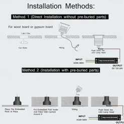 LED Underwater Pond Lights RGB Fountain Spot Lights Remote Control RGB Waterproof Color Changing 12V LED Beads for Landscape