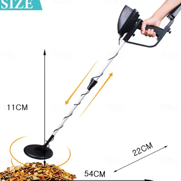 Lightweight & Waterproof - GTX5030 Metal Gold Detector for Kids Adults Learning to Use