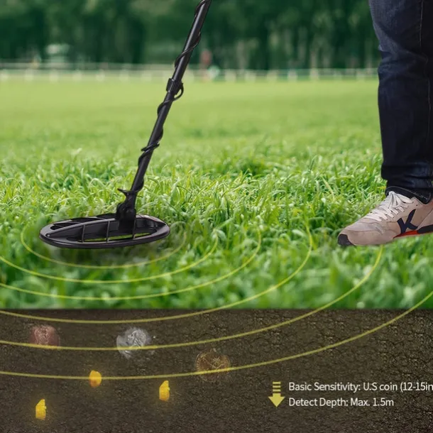 Lightweight & Waterproof - GTX5030 Metal Gold Detector for Kids Adults Learning to Use