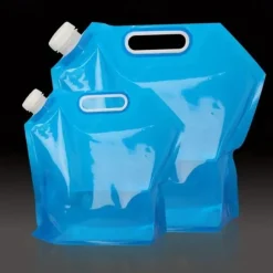 5L/10L Outdoor Camping Water Bag, Portable, Foldable & Collapsible Water Container for Hiking, Picnics, BBQs & More